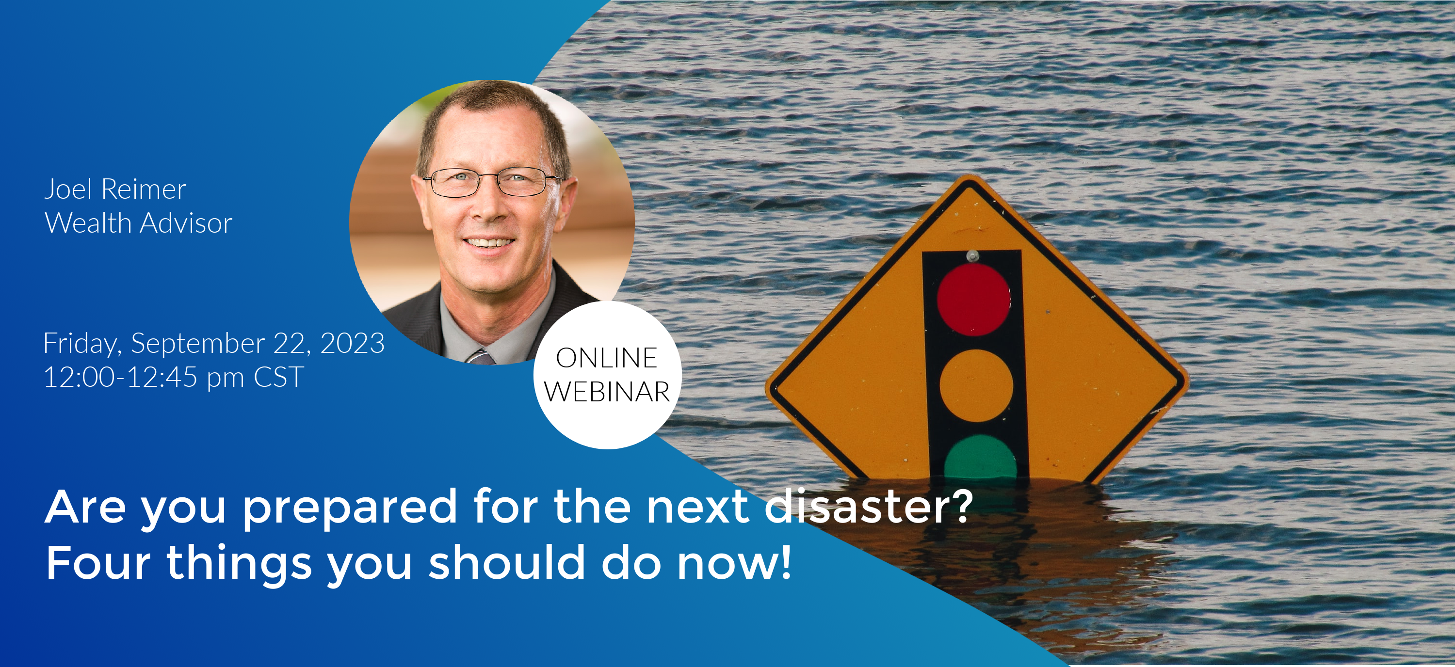 Are you prepared for the next disaster? 4 things you should do now!
